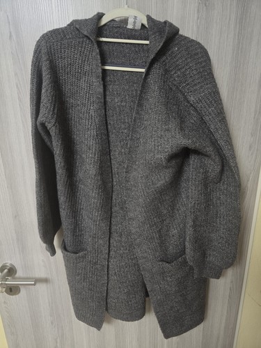 Mädchen strickjacke grau - mädchen,