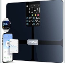 RENPHO Smart Waage Elis 2X – Körperfettwaage mit App & großem Display