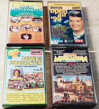 4 originale Musikkassetten der