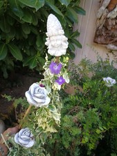 Steinfiguren 3er Set Elfe