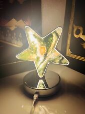 Moosachat Stern LED Tischlampe