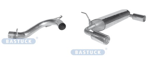 Bastuck duplex sportauspuff - duplex,
