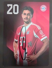 Tom Bischof handsignierte Autogrammkarte,autograph,DFB,FC Bayern,FCB,2025/26