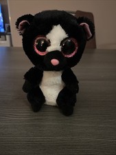 Ty Beanie Boos Flora das Stinktier Glitzeraugen Glubschi Plüschtier 