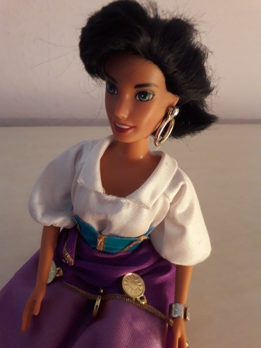 Barbie disney esmeralda puppe - barbie,