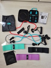 Großes Set Fitnessgeräte / Springseil mit Gewichte und Fitnessbänder !!!