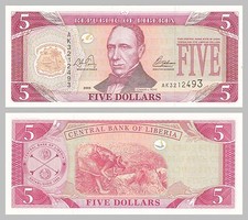 Liberia dollars 2003 - liberia,