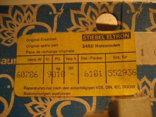 Stiebel eltron 060786 - eltron,