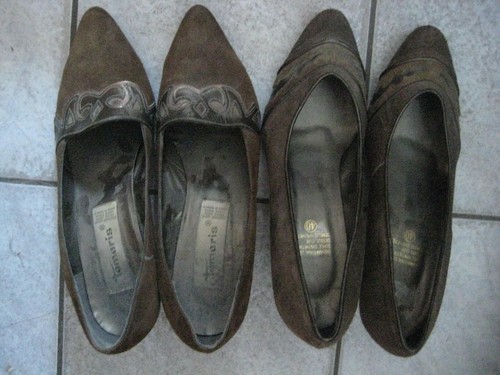 Vintage pumps wildleder - 2,
