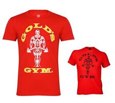 Golds Gym T-Shirt  , Gold´s Gym U.S.A Logo Shirt , Rot 