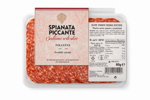 Italienische salami spianata - italienische,