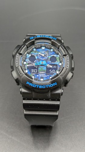 Casio shock 100 1a2er - g-shock, ga-100-1a2er