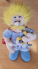 Troubadix mit Harfe  Plüschfigur ca 40cm  Asterix + Obelix Comic 1994