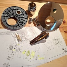 Ideal Standard Unterputz  Farbset für Badearmatur A9025 Chrom