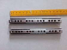 1 Paar Schubladenschienen Edelstahl 150mm