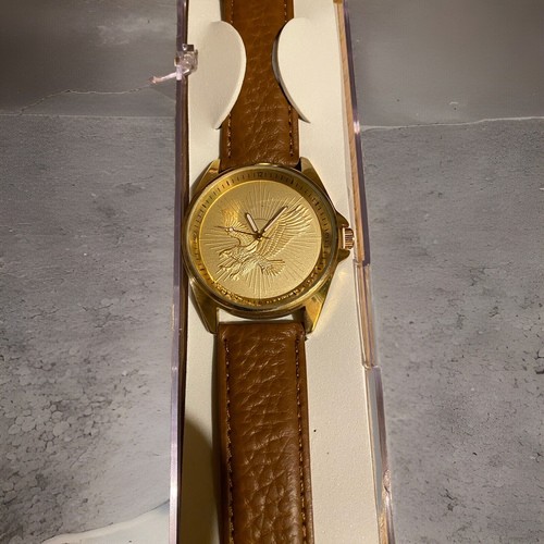 Herren armbanduhr gold eagle - herren,