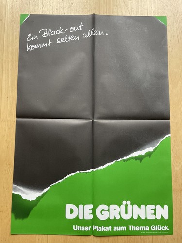 Wahlplakat die grünen - die,