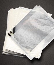 100 Pergamintüten,  Hüllen 13 x 18 cm für Filme + Fotos Sinar, Plaubel, Linhof