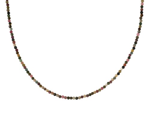 Edelstein kette kugelkette 4mm - kette,