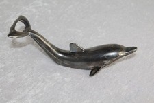 50er 60er Delfin Flaschenöffner Vintage Designobjekt Bar Meer Theke Deko alt