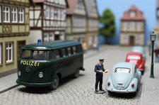 Wiking VW T1 Bus Polizei