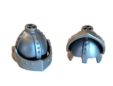 *Playmobil* 2x Helm silber