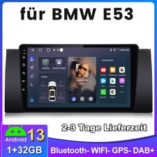 Für BMW 5er E39 X5 E53 7er E38 Android 13 Autoradio GPS NAVI RDS BT WIFI SWC 32G