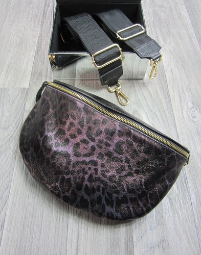 Crossbody bag leoparden design - leoparden,