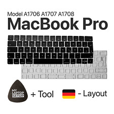 Ersatztaste für MacBook Pro (2016-2017) A1706 A1707 A1708 DE-Layout Scharnier