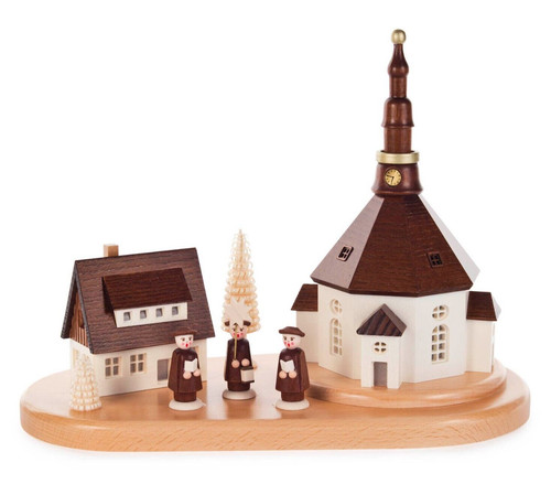 Lichterhaus seiffener dorf mit - lichterhaus,