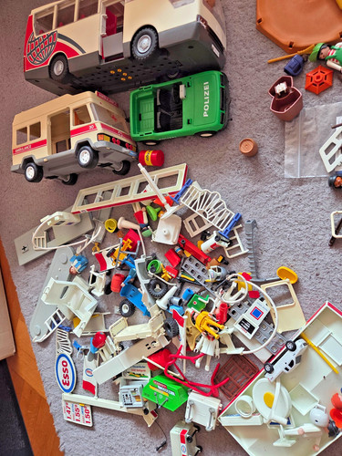 Playmobil tankstelle bus - tankstelle,