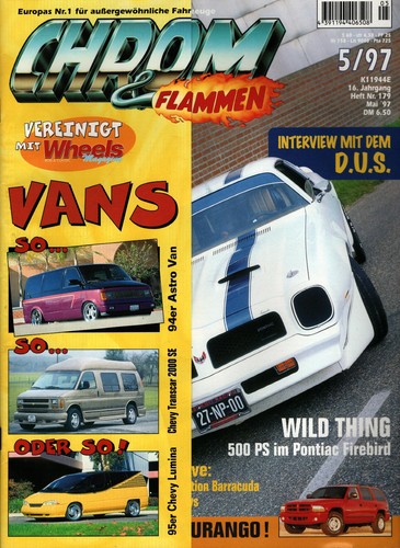 Zeitschrift chrom flammen 5 - &, #5