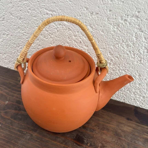 Teekanne ton braun - teekanne, 1