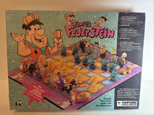 Familie feuerstein schachspiel - feuerstein,