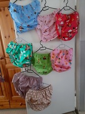 Schöne AB/DL Windel Hosen Gr.  M und L  von der Schneiderin Pampers Klausi