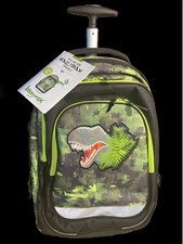 Schultrolley Baggymax Trolly Green Dino Schulrucksack Schulranzen 