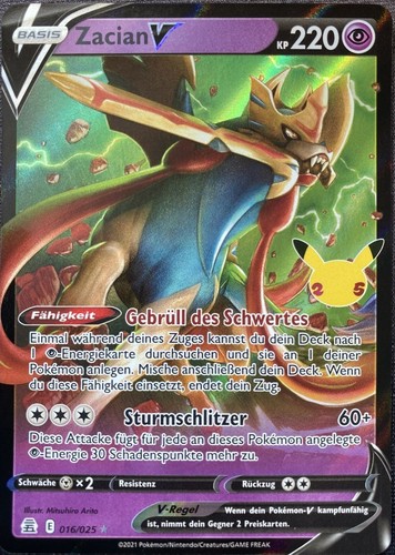 Pokemon zacian deutsch - v, |