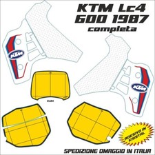 Ktm 600 lc4 1987 Kristallgrafik