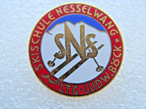 Altes abzeichen ski schule - altes,
