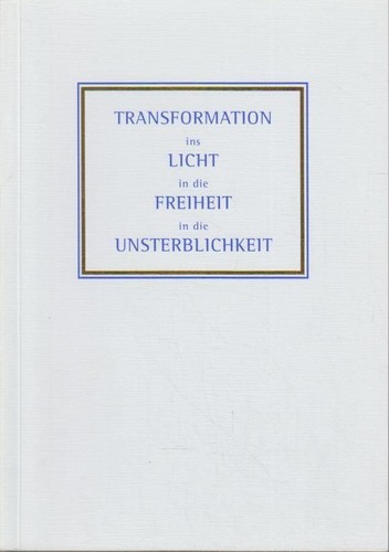Transformation ins licht - transformation,