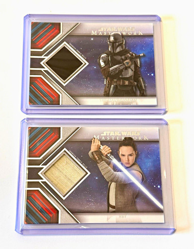 The mandalorian rey topps - the, +