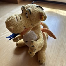 Steiff - Drache - mit Knopf im