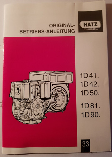 Hatz diesel 1d41 1d42 1d50 - 1d42,