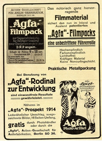 Agfa filmmaterial filmpacks - filmmaterial,