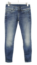 G-Star Midge Cody Mid Skinny Herrenjeans W27/L30 Stretch Whiskers Neu Blau