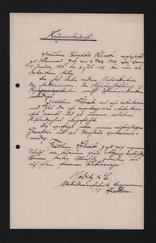 Langewiesen zeugnis 1929 - langewiesen,,