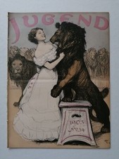 ORIGINAL Zeitschrift JUGEND 1903 Nr. 34 - guter Zustand nach über 120 Jahren!