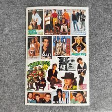 BRAVO Sticker Aufkleber - Depeche Mode - Agassi - A-Ha - Hasselhoff - 80er 90er