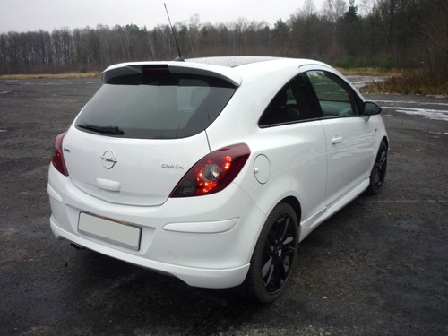 Heckansatz für opel corsa - heckansatz,