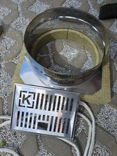 Schornsteinabdeckung Kaminabdeckung Edelstahl  Schachtabdeckung NEU 25cm